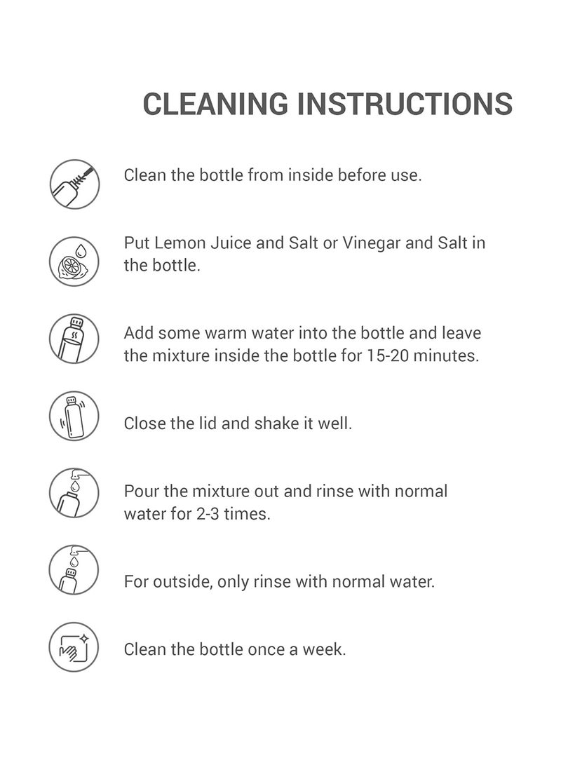 MILTON Jewel Copper Water Bottle - 920 ml - Image 3